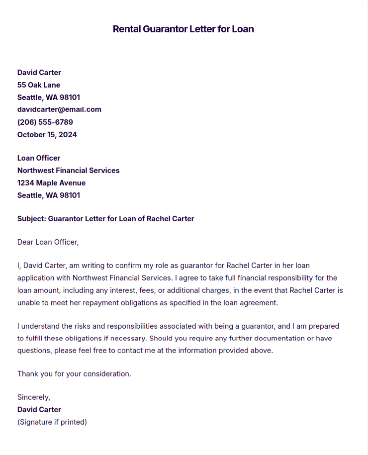 Rental-Guarantor-Letter-for-Loan