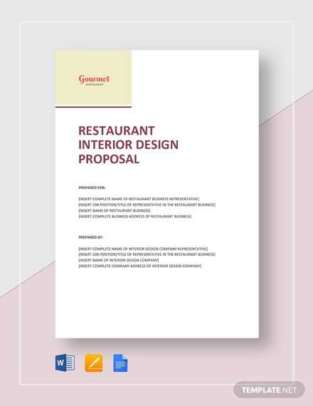 Interior Design Proposal 8 Examples Format Pdf