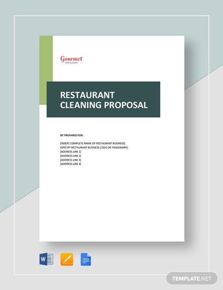 restaurant proposal