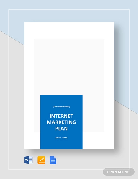 simple internet marketing plan template