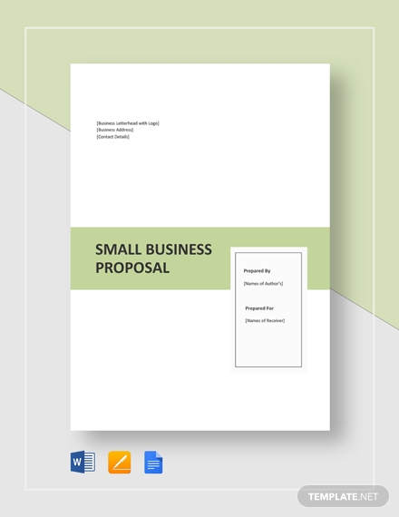 small cleaning business proposal template