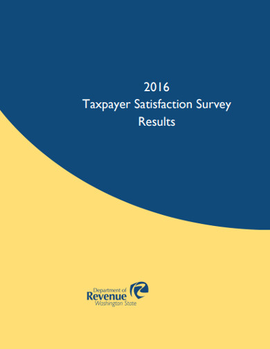 taxpayer satisfaction survey