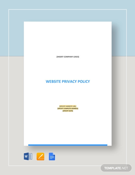 Privacy Policy 18  Examples Format Privacy Policy Pdf