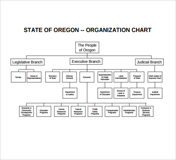Not For Profit Organizational Chart