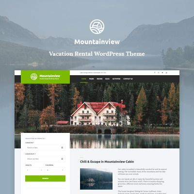 4. Professional Real Estate Website Template
