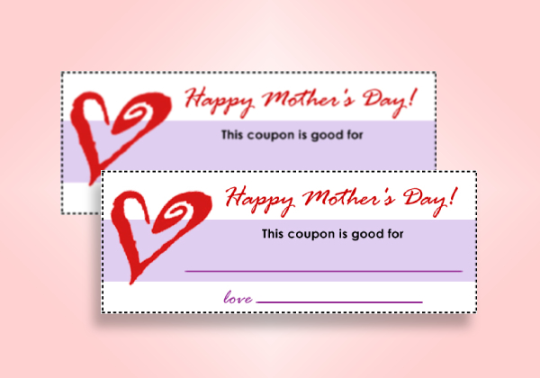 Basic Mother's Day Coupon