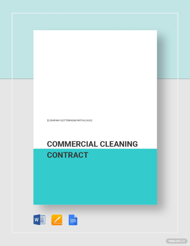 commercial cleaning business contract