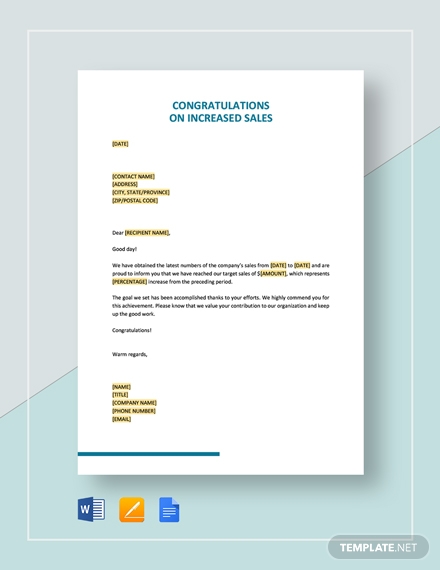 Real Estate Congratulations Letter - 8+ Examples, Format, Sample | Examples