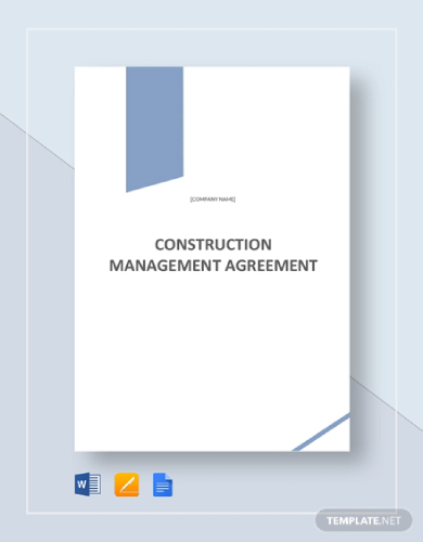 construction management agreement