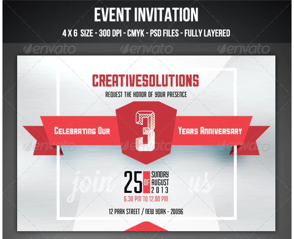 event invitation