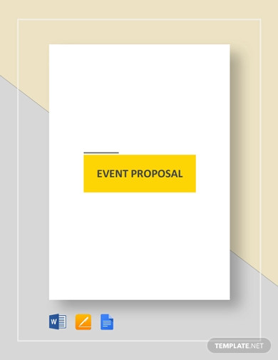 event proposal example