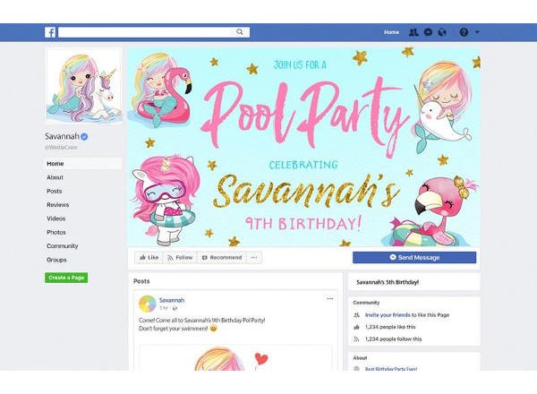 Facebook Custom Event Cover