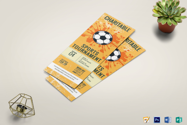 Football Tournament Ticket