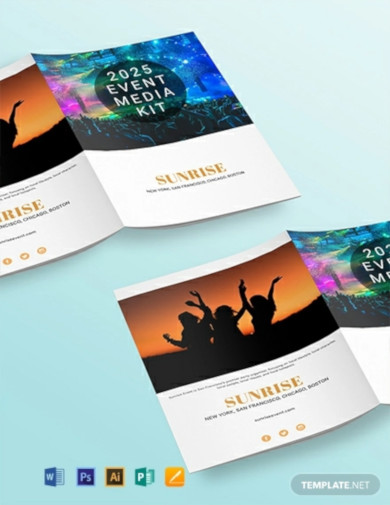 Event Media Kit - 7+ Examples, Illustrator, Word, Pages, Photoshop ...