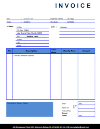 freelance invoice payment