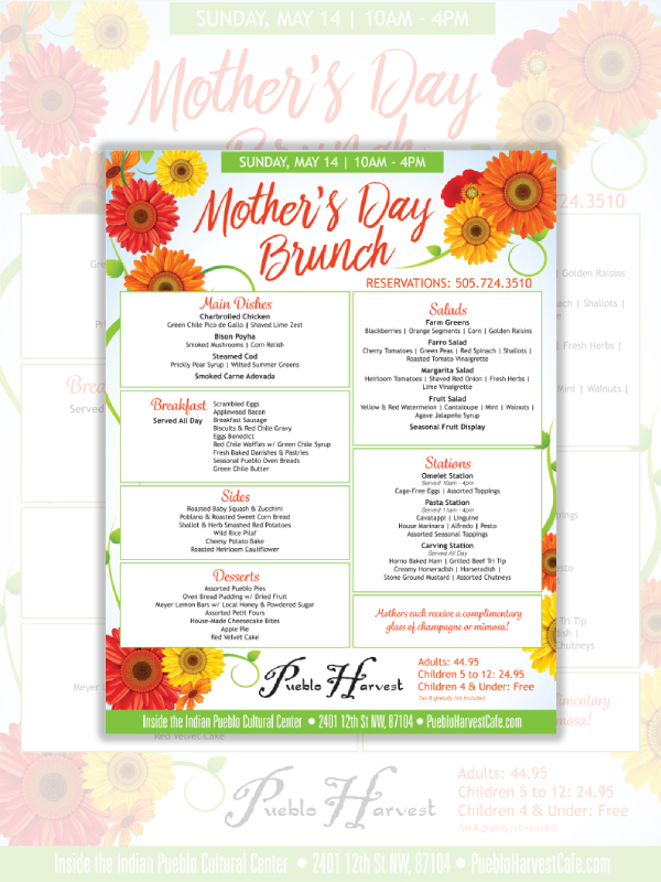 Full-Course Mother's Day Menu