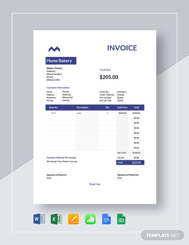 Cake Order Form Template, Bakery Order Graphic by Aneta Design · Creative  Fabrica