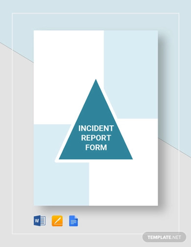 incident report form template1