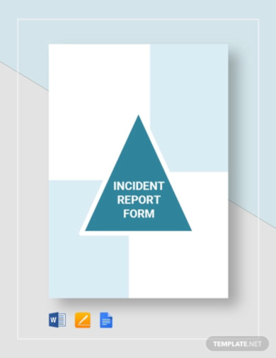 incident report form template2