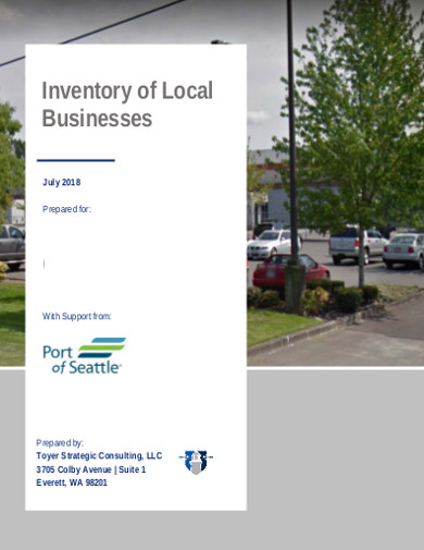 inventory of local businesses
