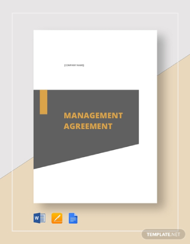 management agreement template