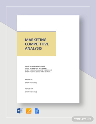 marketing competitive analysis