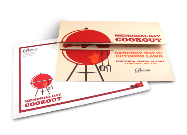 memorial day cookout invitation