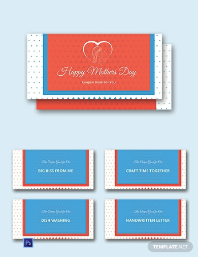 mothers day coupon book