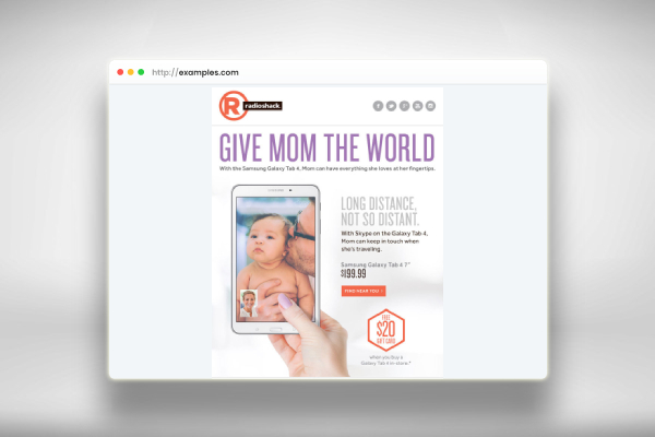 mothers day email marketing
