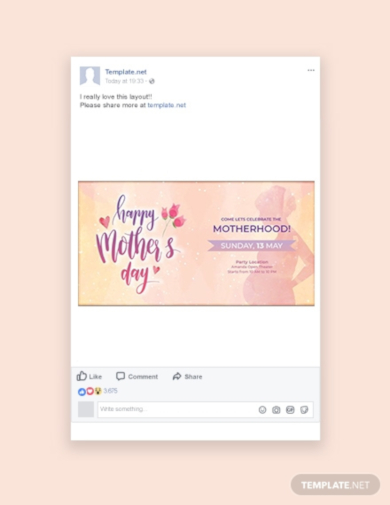 mothers day facebook post