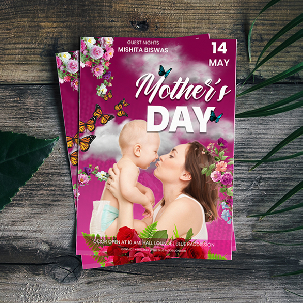 mothers day invitation card