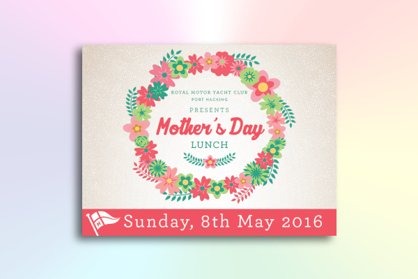 mothers day lunch flyer