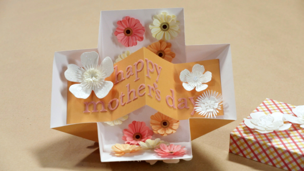 mothers day pop up card