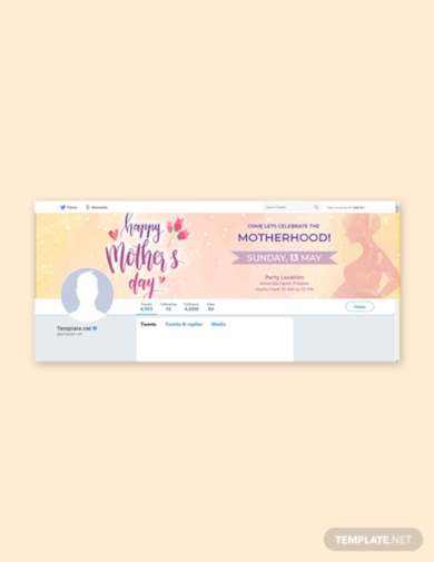 mothers day twitter header cover