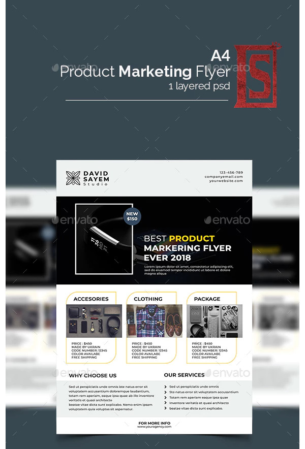product marketing poster