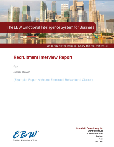 Recruitment Report 13 Examples Format Pdf Examples 6290