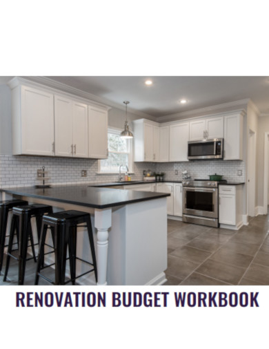 renovation budget workbook