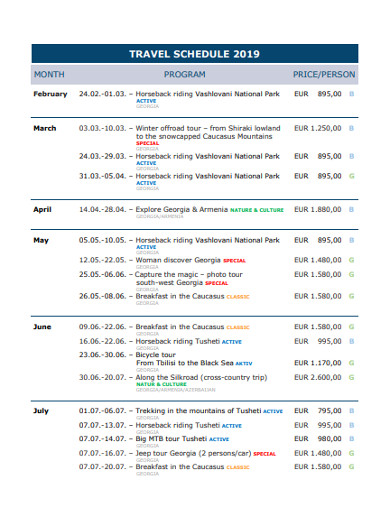 mm8 travel schedule