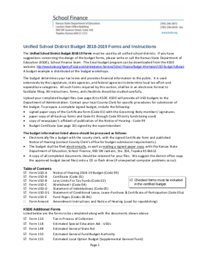 school district budget in pdf