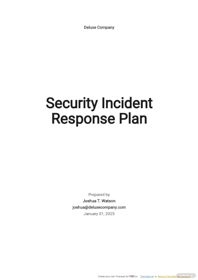 Security Incident Report - 16+ Examples, Format, How to write, Pdf