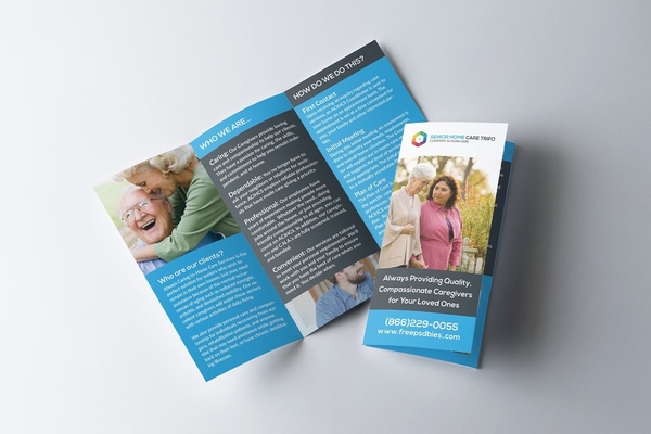 Senior Care Trifold Brochure