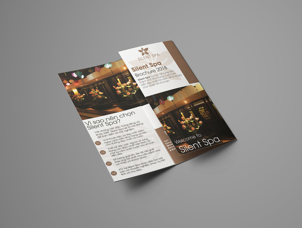 Silent Spa Trifold Brochure