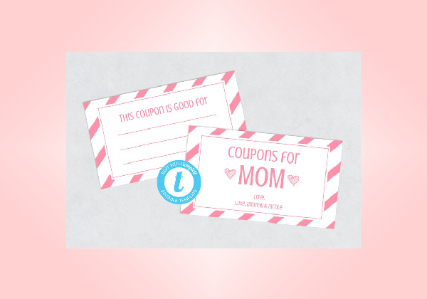 Simple Mother's Day Coupon