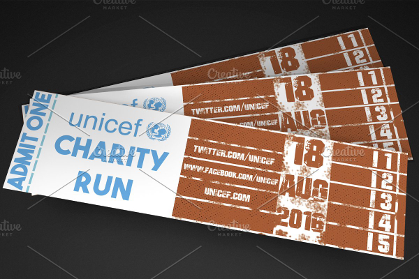 sports event ticket for charity