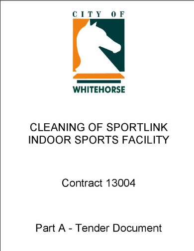 sports facility cleaning business contract