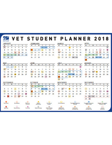 student planner example