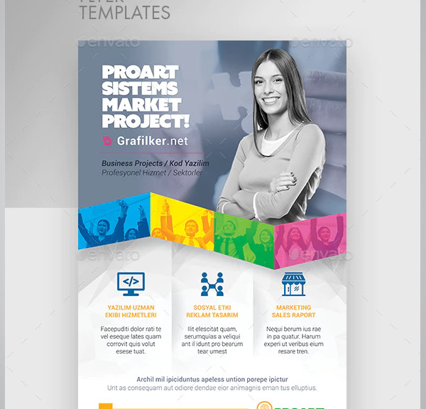 marketing poster template