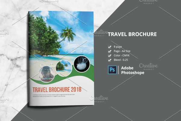 travel agency brochure catalog 