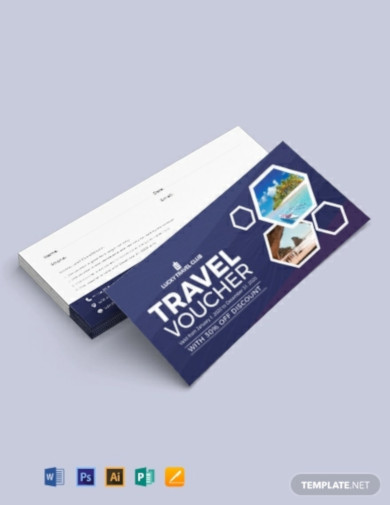 Travel Voucher Template