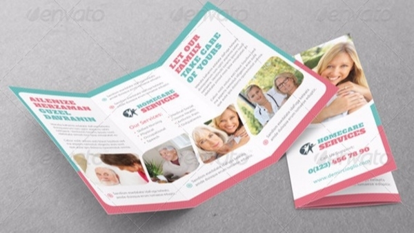 Trifold Brochure for Home Care Services